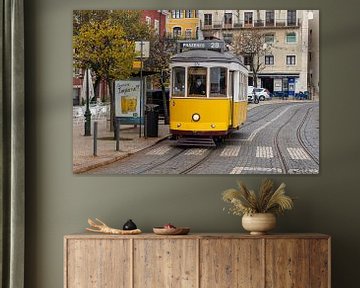 Straßenbahnlinie 28, Lissabon, Portugal von Adelheid Smitt