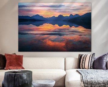 Glacier National Park by Walljar