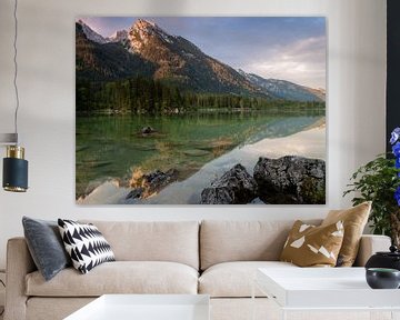 Blick auf den Hochkalter in Ramsau am Hintersee von Animaflora PicsStock