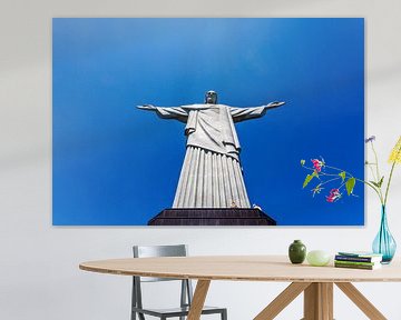 La statue du Christ Rédempteur à Rio de Janeiro, Brésil, Amérique du Sud. sur WorldWidePhotoWeb