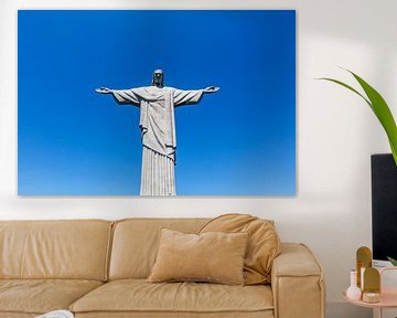 Christus de Verlosser standbeeld in Rio de Janeiro, Brazilie, Zuid-Amerika van WorldWidePhotoWeb