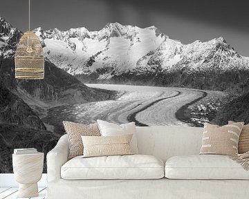 The great Aletsch Glacier by Menno Boermans