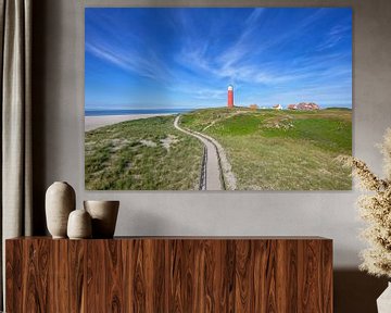 Vuurtoren van Texel. van Justin Sinner Pictures ( Fotograaf op Texel)