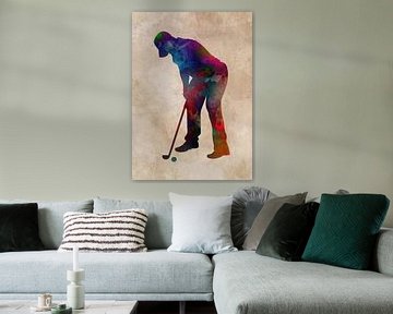 Golf player sport #golf #sport by JBJart Justyna Jaszke