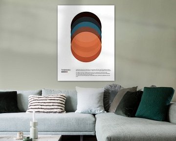 Color Theory - Complementary Colors van MDRN HOME