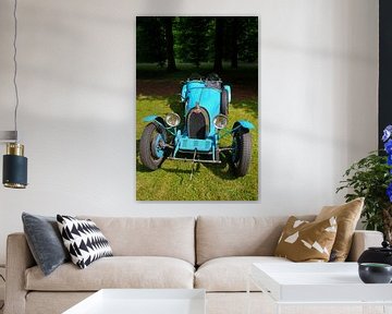 Bugatti Type 35 voiture de course vintage sur Sjoerd van der Wal Photographie