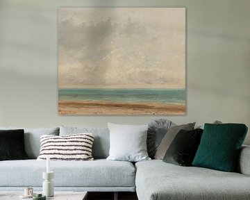 Ein ruhiges Meer, Gustave Courbet