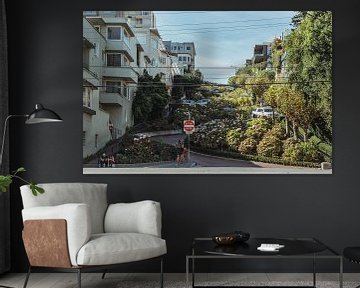 Lombard Street San Francisco | Reisefotografie Fine Art Photo Print | Kalifornien, U.S.A. von Sanne Dost