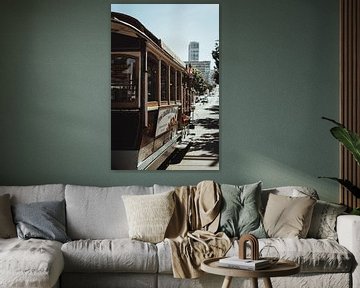 Tram tour San Francisco | Reisfotografie fine art foto print | Californië, U.S.A. van Sanne Dost