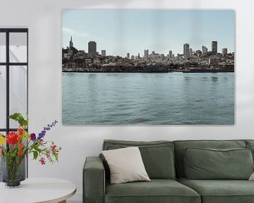 Skyline van San Francisco | Reisfotografie fine art foto print | Californië, U.S.A. van Sanne Dost