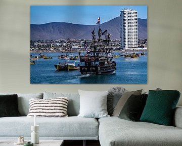 Piraten vor Coquimbo von Thomas Riess