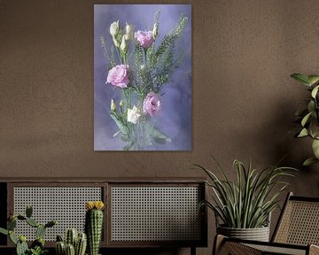 Roses in "steaming light" by Marjolijn van den Berg
