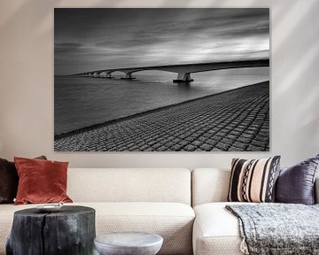 Zeelandbrug, de langste brug van Nederland, in de Nederlandse provincie Zeeland van gaps photography