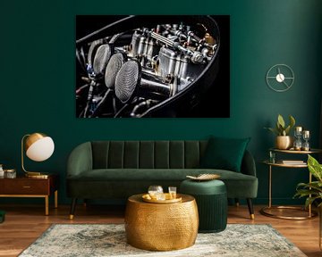 Carburetors of a car by BSO Fotografie