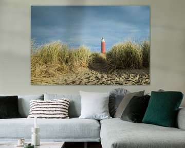 Eierland lighthouse on Texel (wadden islands)