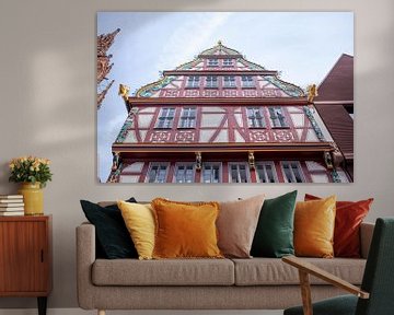 Half-timbered house to the Golden Scales