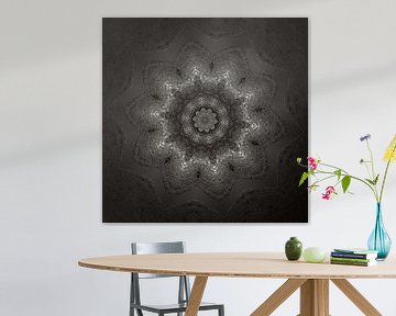 Kaleidoskop in Grautönen von Carla van Zomeren