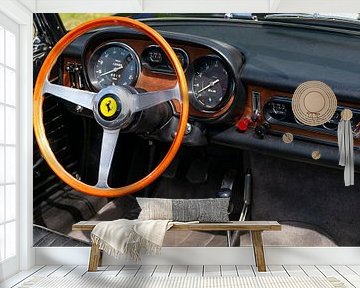 Ferrari 275 GTS Italiaans klassiek sportwagen interieur van Sjoerd van der Wal Fotografie