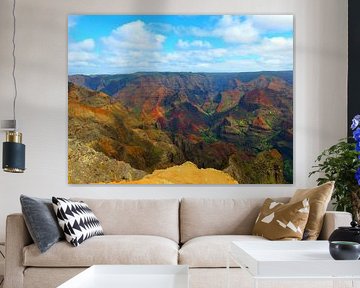 Picturesque Canyon in Hawaii by Thomas Zacharias