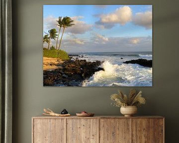 Lava strand in Hawaii van Thomas Zacharias