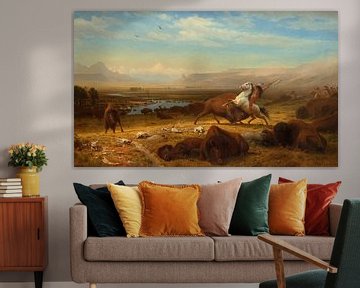 De laatste van de Buffels, Albert Bierstadt