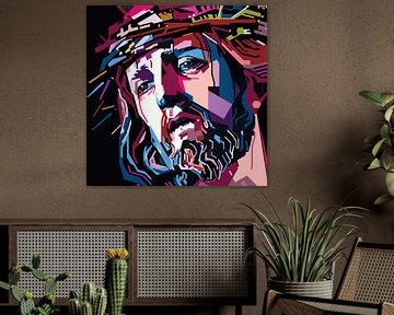 Jesus in Pop Art WPAP