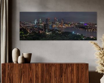 Skyline of Rotterdam  van Paul Huisman