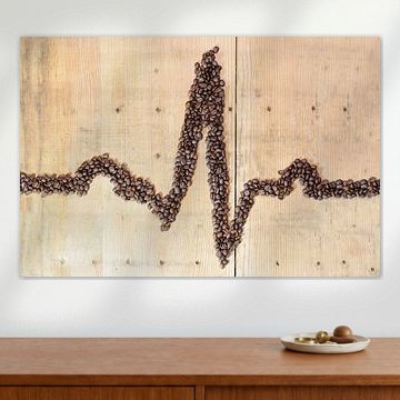 Elektrocardiogram koffie