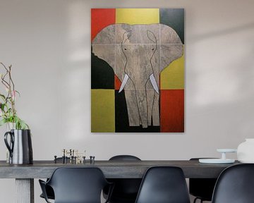 Afrikaanse  olifant van hou2use