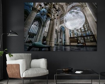 Grote kerk van Breda ( interieur ) van Chihong