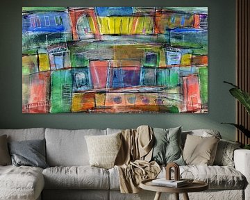 marode Stadt 4 von Claudia Gründler