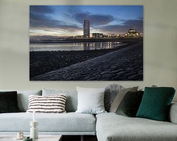 Skyline von Terneuzen von Niek Goossen