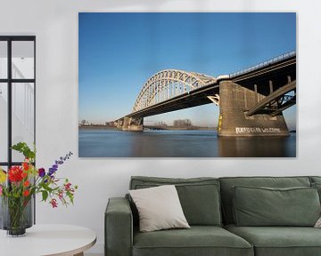 Mooie foto van de Waalbrug Nijmegen van Patrick Verhoef