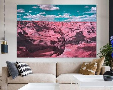 Grand Canyon in infrarood van Piedro de Pascale