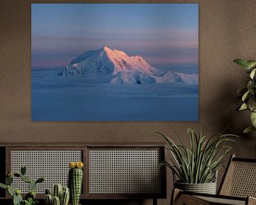 Alpenglow Mount Foraker by Menno Boermans