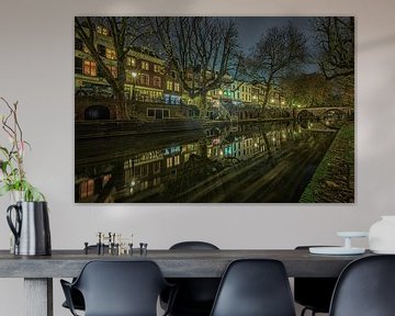 Oude Gracht Utrecht by Leon Okkenburg
