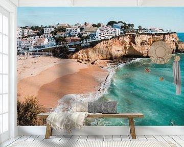 Portuguese village on the coast by Dayenne van Peperstraten