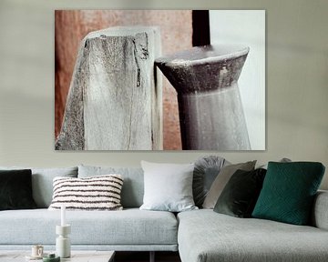 Posts leaning towards each other by Photo Dutch Salt Photo Dutch Salt