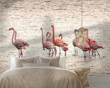Flamingos in Zeeland by By Marjolein Design