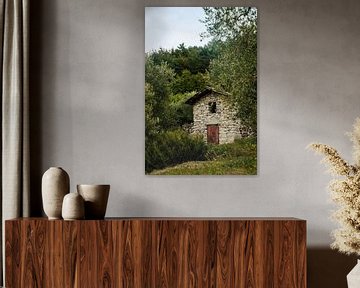 Verstecktes traditionelles Haus in den Bergen I Arco, Italien von Manon Verijdt
