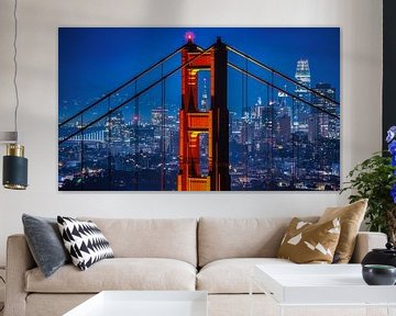 Golden Gate, San Francisco by Photo Wall Decoration