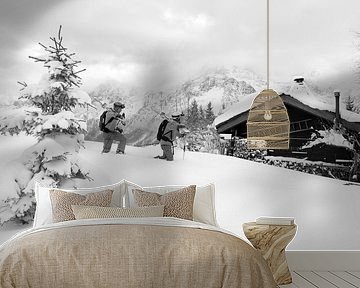 A lot of snow by Menno Boermans