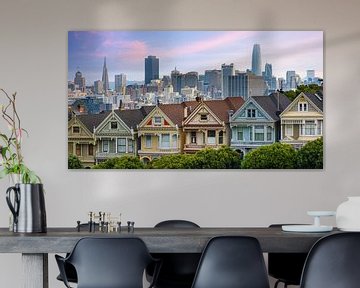 Painted Ladies, San Francisco by Photo Wall Decoration