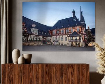 Stadhuis van Wernigerode (Saksen-Anhalt - Duitsland) van t.ART