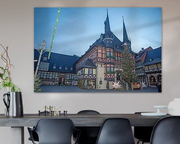 Stadhuis van Wernigerode (Saksen-Anhalt - Duitsland) van t.ART