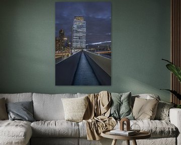 Rotterdam Skyline van Dennis Donders