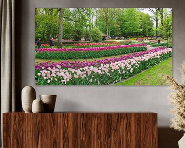 Tulpen auf dem Keukenhof von Digital Art Nederland