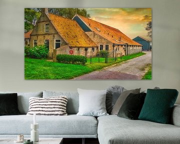 Ferme 1779 Hollem Ameland sur Digital Art Nederland