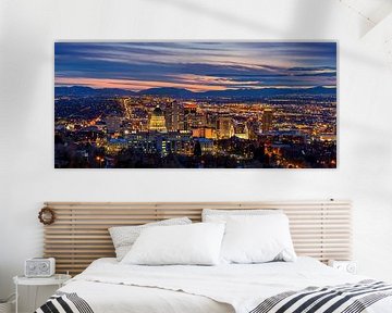 Salt Lake City Panorama, United States by Adelheid Smitt