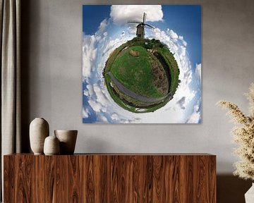 Planet Holland met molen van Ties van Veelen